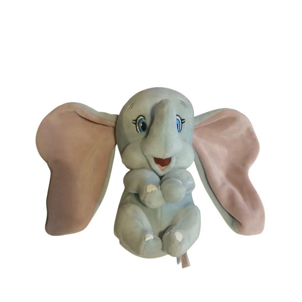 Ty Disney Dumbo Elephant Plush 6.5” Sparkle Eyes Stuffed Animal Toy
